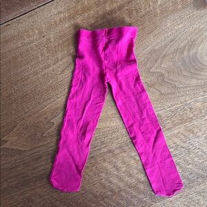 NWOT Pink Baby Girl Tights - 6m
